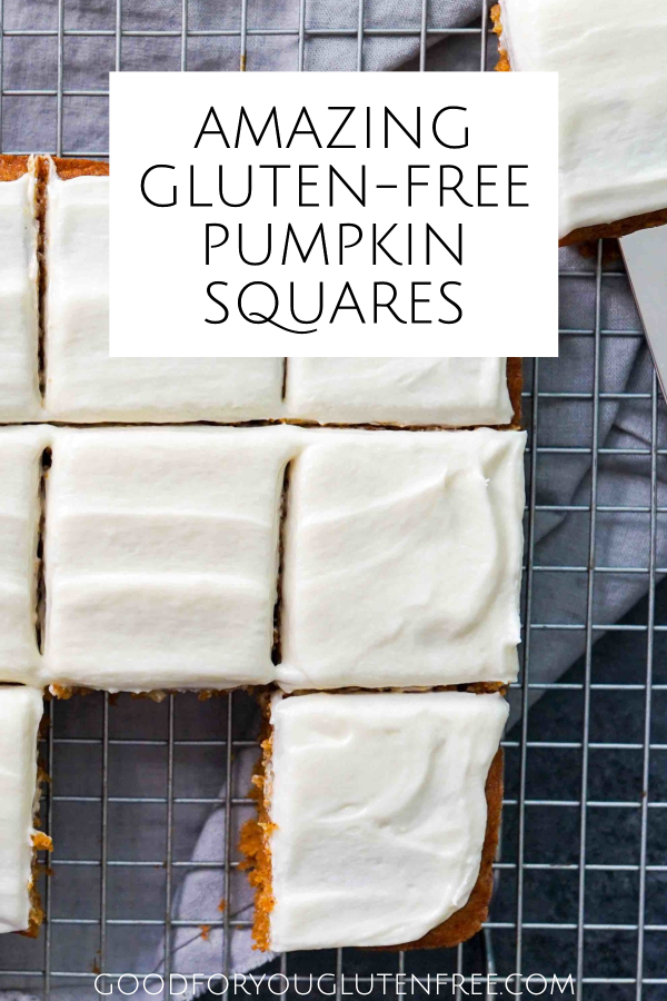 Delicious Gluten-Free Pumpkin Squares Recipe Pin image 3
