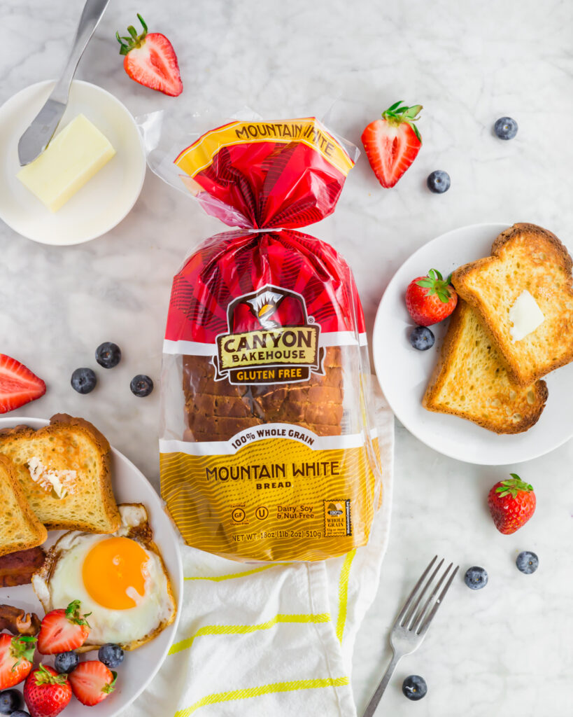 Canyon Bakehouse gluten-free bread found at Costco