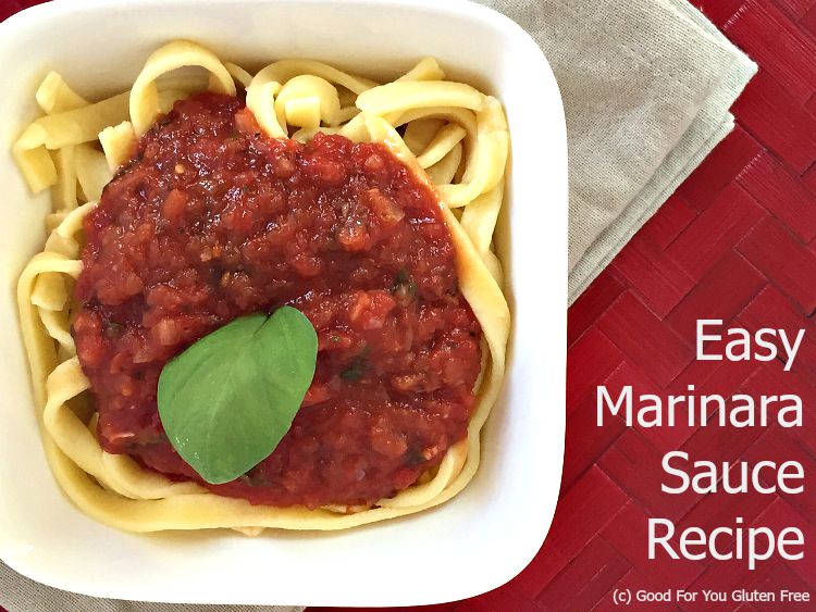 Easy Marinara Sauce Recipe