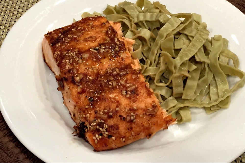 Gluten Free Asian Marinated Salmon Recipe