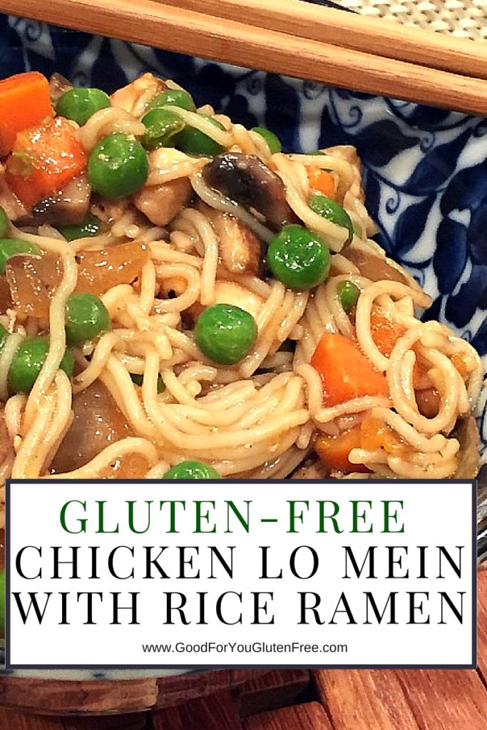 Gluten-Free Chicken Lo Mein Noodles - Recipe by Good For You Gluten Free