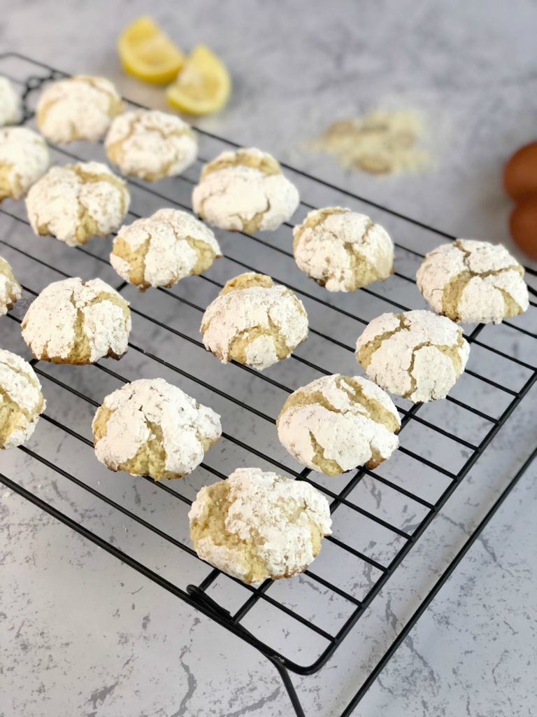 Gluten-Free Lemon Crinkle Cookies 1a
