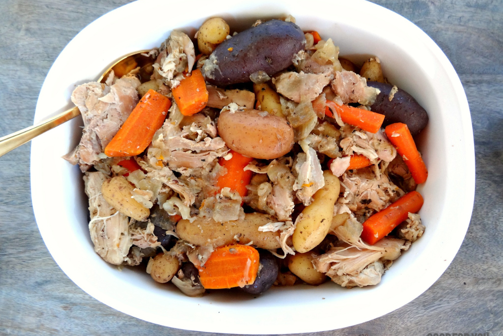 Gluten-Free Slow Cooker Chicken Thighs and Vegetables Recipe