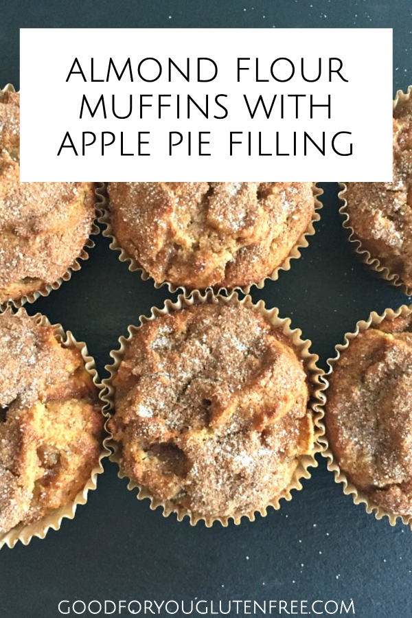Almond Flour Muffins with Apple Pie Filling