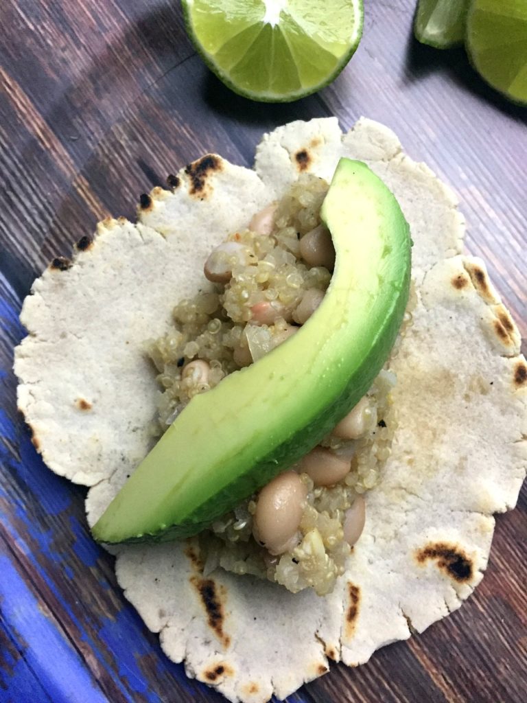 Quinoa Tacos with Beans and Lime 1