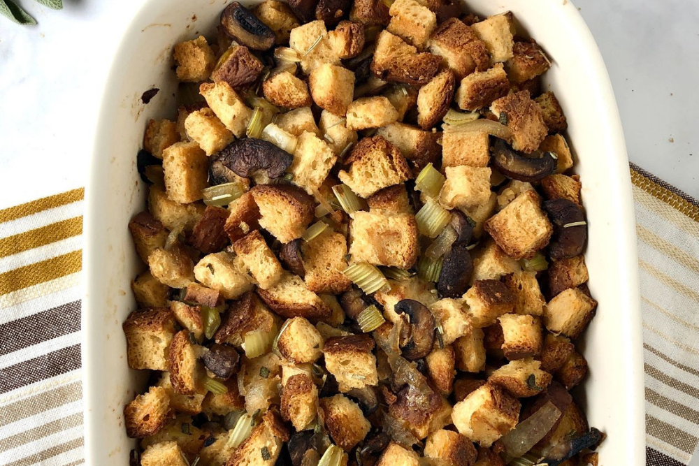 Better than Stove Top Stuffing Gluten-Free Stuffing