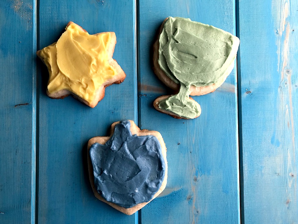 Chanukah Gluten-Free Sugar Cookies