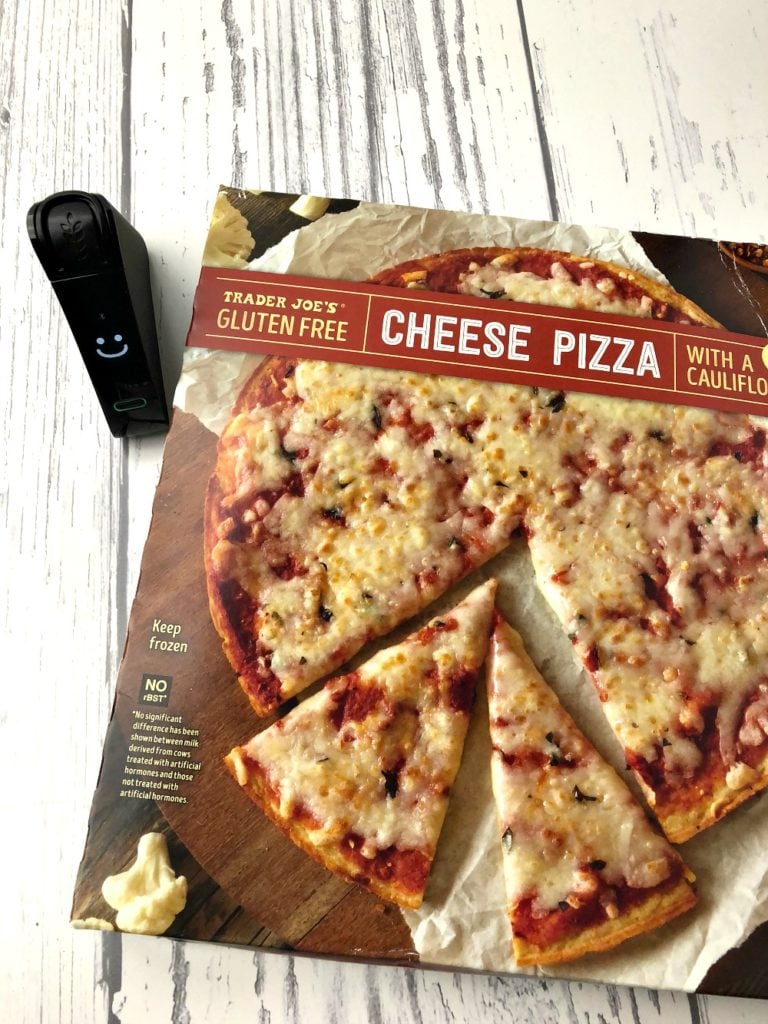 Trader Joe's Gluten Free Cheese Pizza with Cauliflower Crust - Nima tested