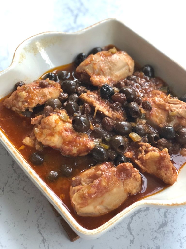 Slow Cooker Picante Chicken Thighs 4