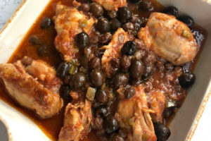 Slow Cooker Picante Chicken Thighs header