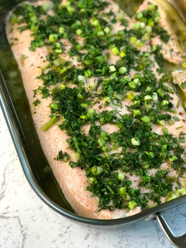 Dill Roasted Salmon 1