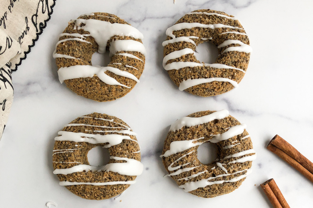 Gluten-Free Breakfast Donuts Made with Oat Flour