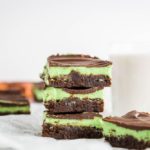 Gluten-Free Chocolate Mint Brownies - header
