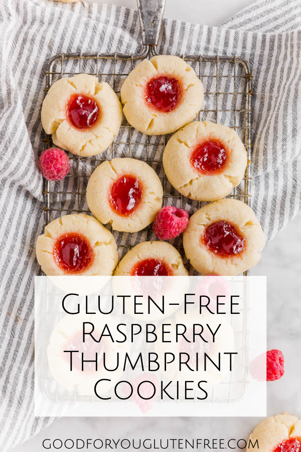 Gluten-Free Raspberry Thumbprint Cookies - Good For You Gluten Free