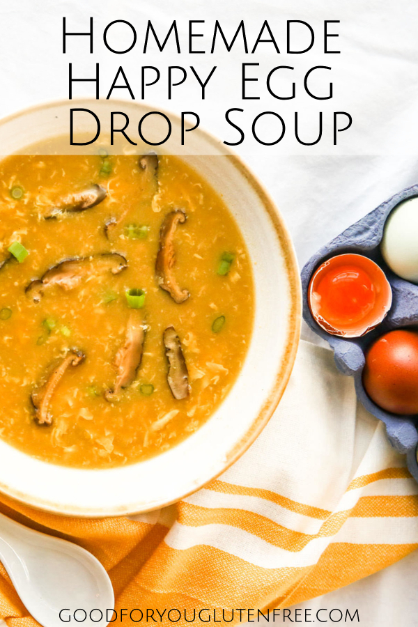 Homemade Happy Egg Drop Soup - Good For You Gluten Free