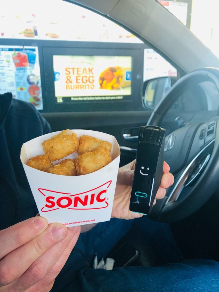 Nima Sensor Test of Sonic Tater Tots - checking for hidden gluten