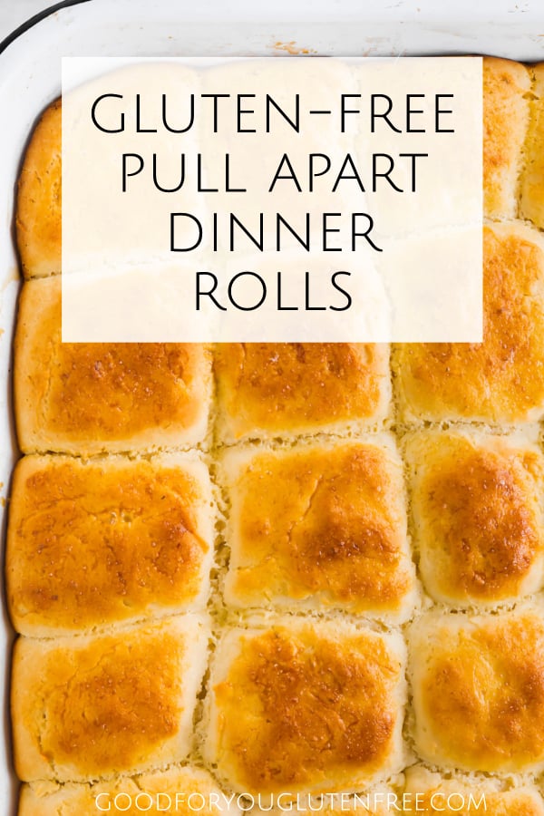 Pull Apart Gluten-Free Dinner Rolls Recipe - Pin