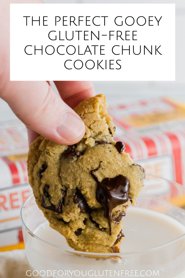 Chunky and gooey gluten-free chocolate chip cookies recipe