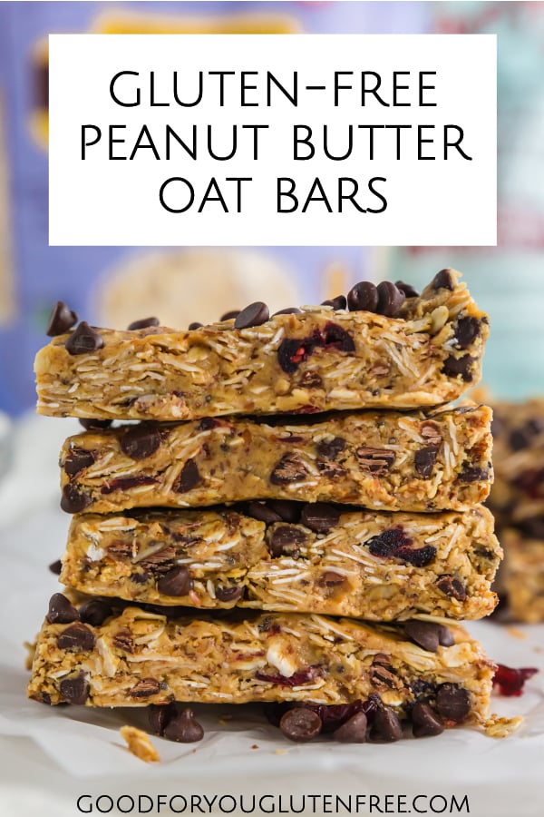 Gluten-Free Peanut Butter Oat Bars - Good For You Gluten Free