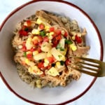 Shredded teriyaki chicken header