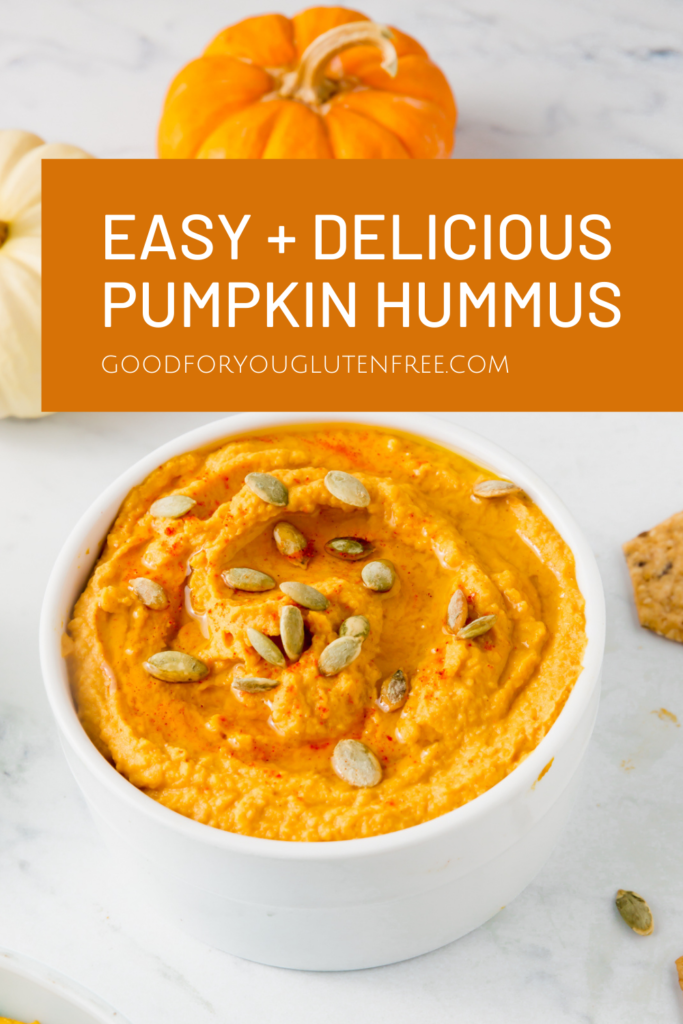 Gluten-Free Pumpkin Hummus Dip - Good For You Gluten Free