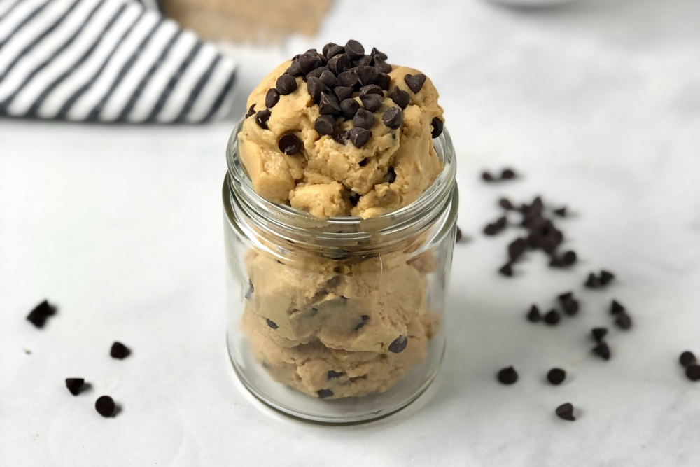 Chickpea Cookie Dough – Healthy and Low Calorie