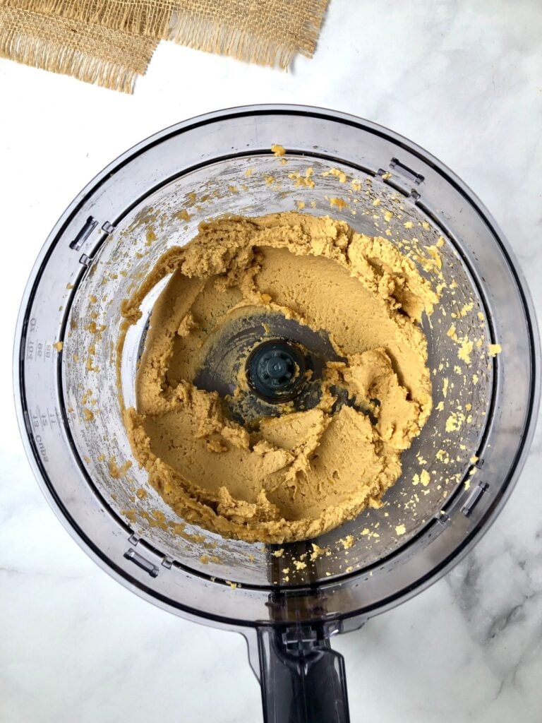 Picture of "dough" inside food processor