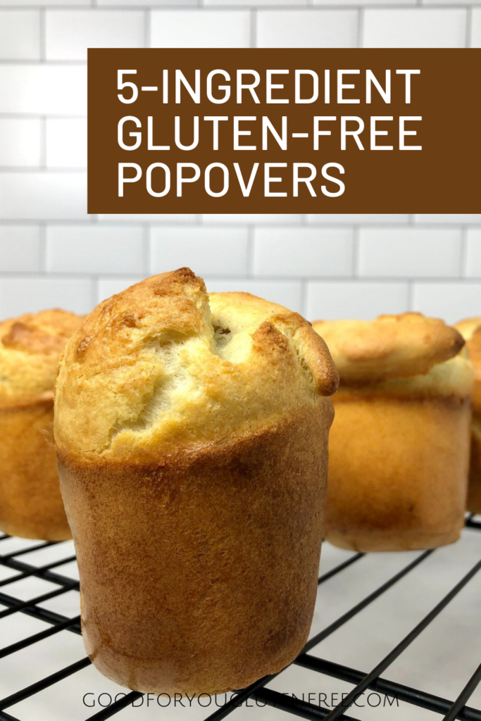 Close up on a gluten-free popover by Good For You Gluten Free