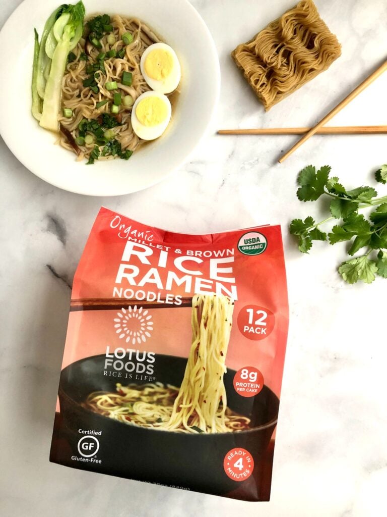 Picture or Lotus Foods Rice Ramen packaging