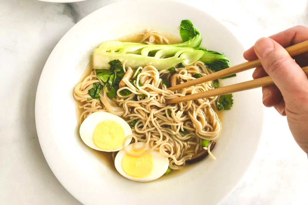Gluten-Free Ramen Noodles Soup