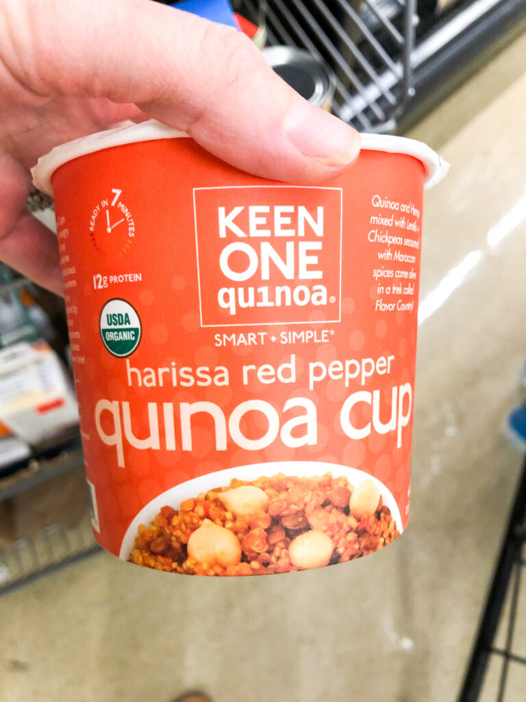 Keen One quinoa cup to go