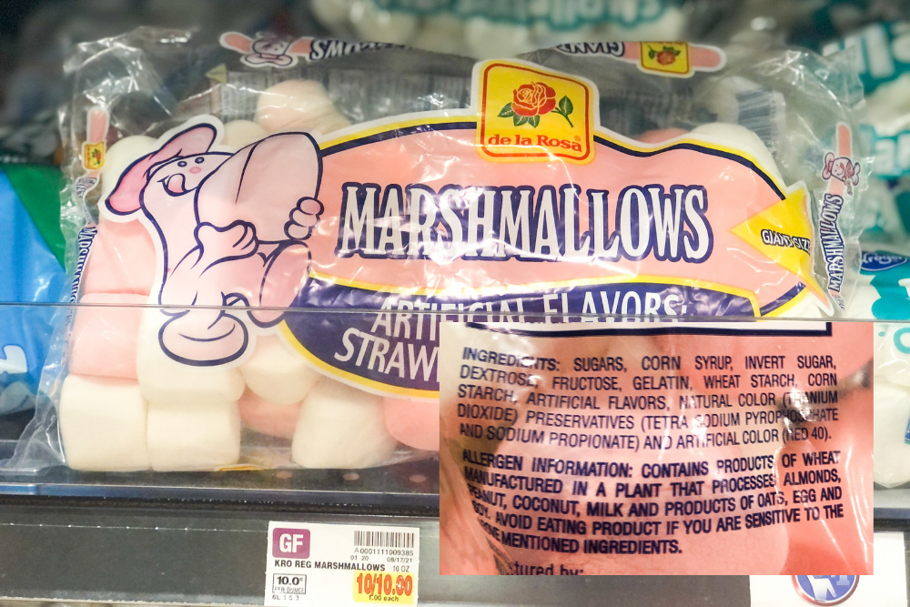 de la rosa marshmallows contain wheat starch