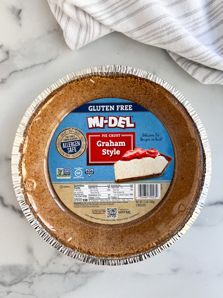 mi-del gluten-free graham cracker pie crust (ready made)