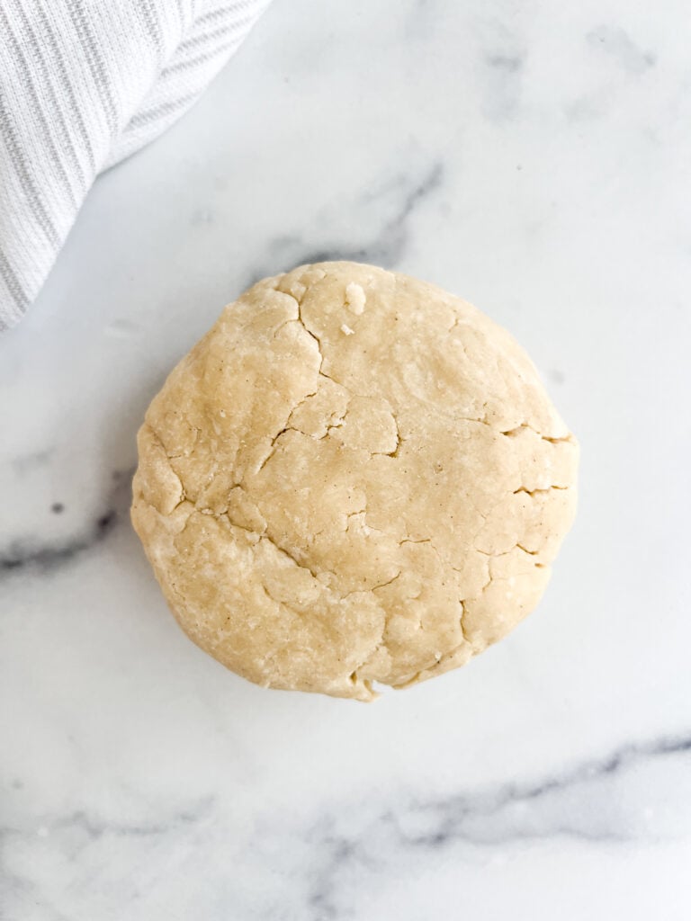 gluten-free pie crust  dough ball