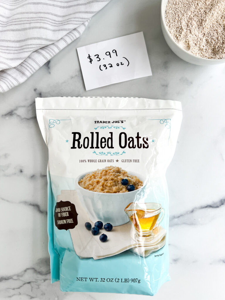 Trader Joe's gluten-free rolled oats