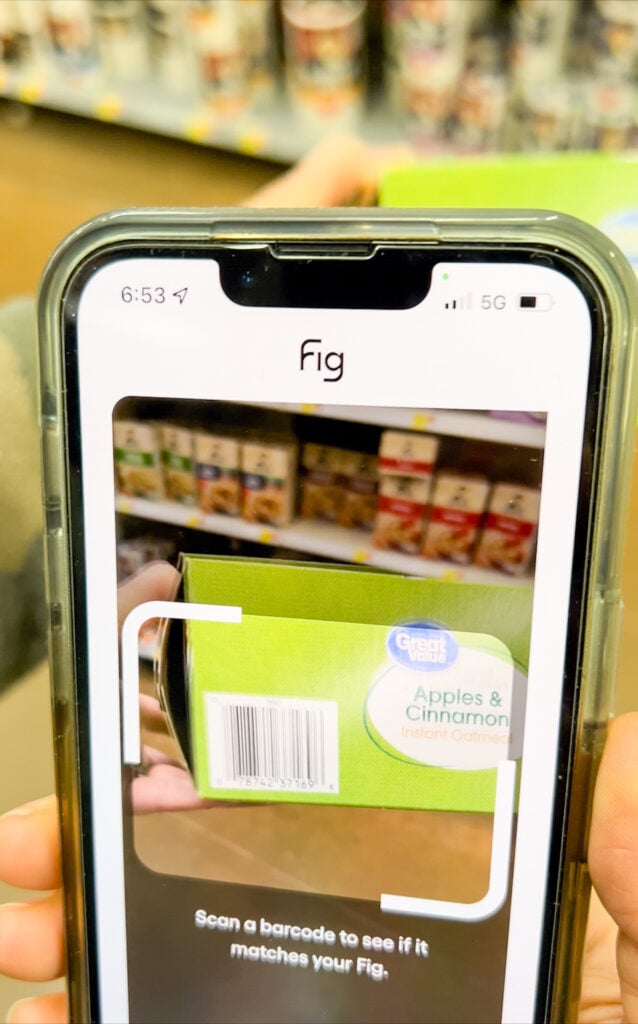 Fig app enables you to scan a food label for hidden gluten