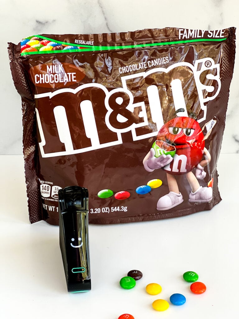 M&M tested gluten free per nima Sensor