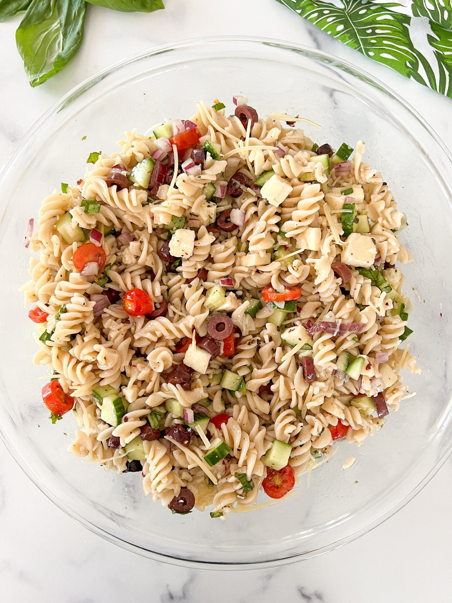 GlutenFree Pasta Salad Recipe with Homemade Italian Dressing