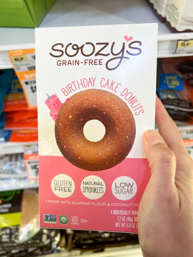 Soozy's grain free donut