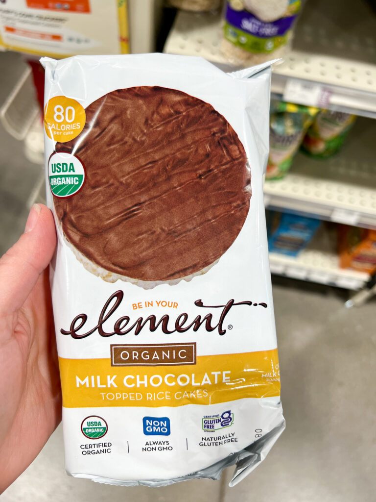 Element rice cake snacks