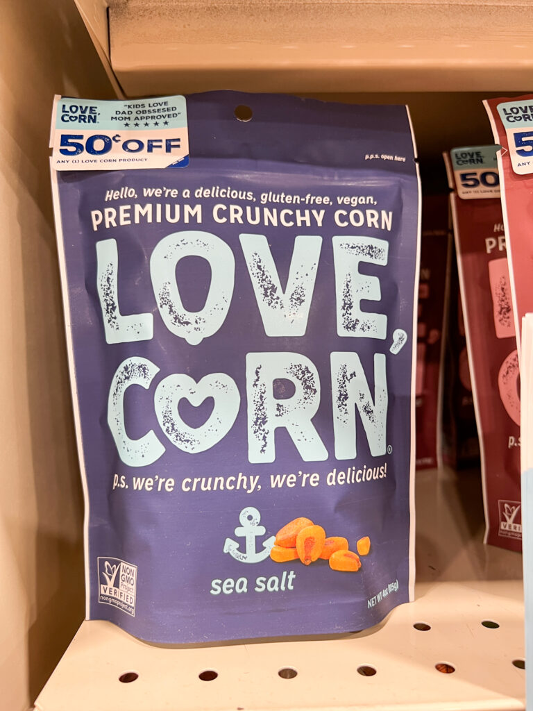 Love Corn cornut snack