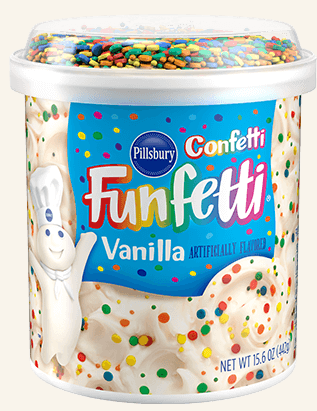 funfetti icing and sprinkles are gluten free