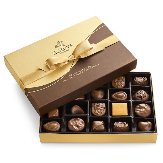 godiva box of chocolates