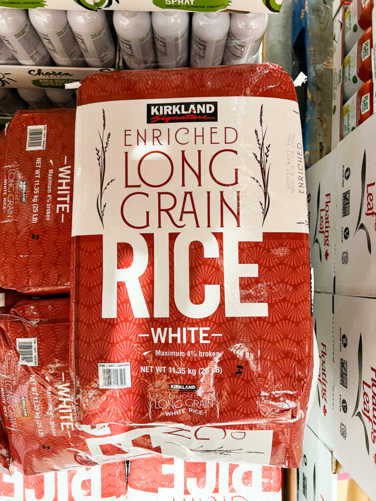 20lb bag of rice from costco
