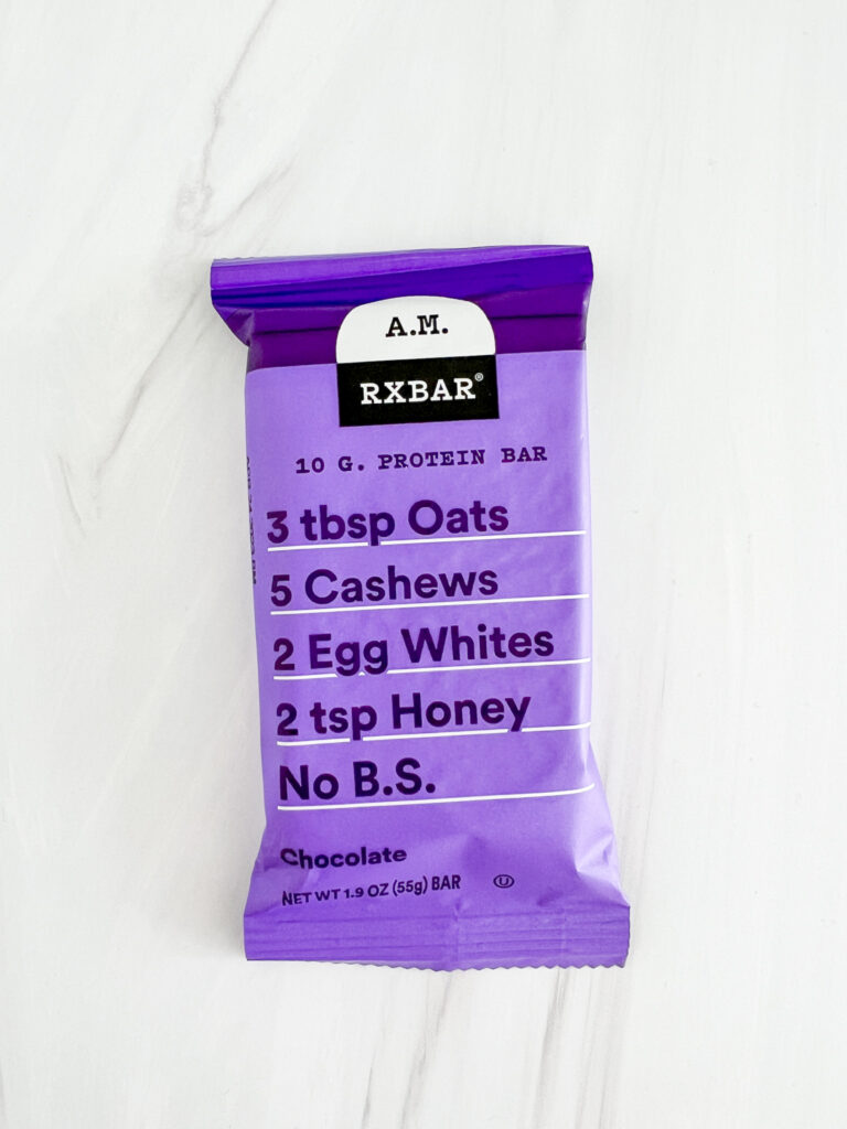 picture of RXBAR that contains oats