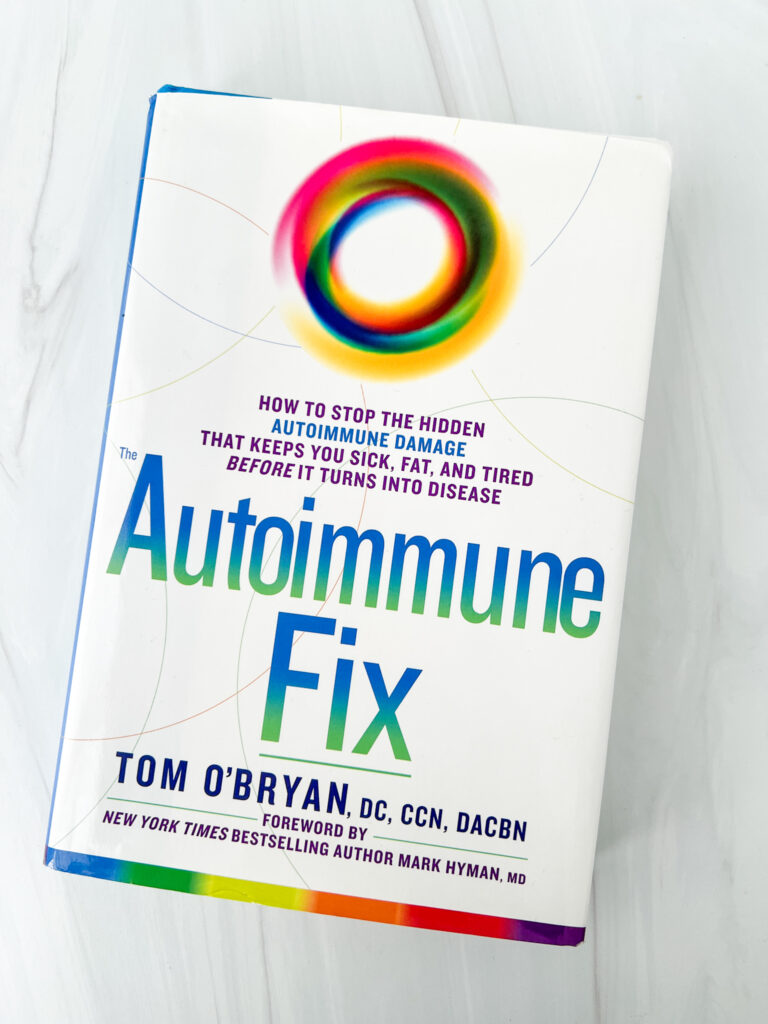 The Autoimmune Fix by Dr Tom O'Bryan book