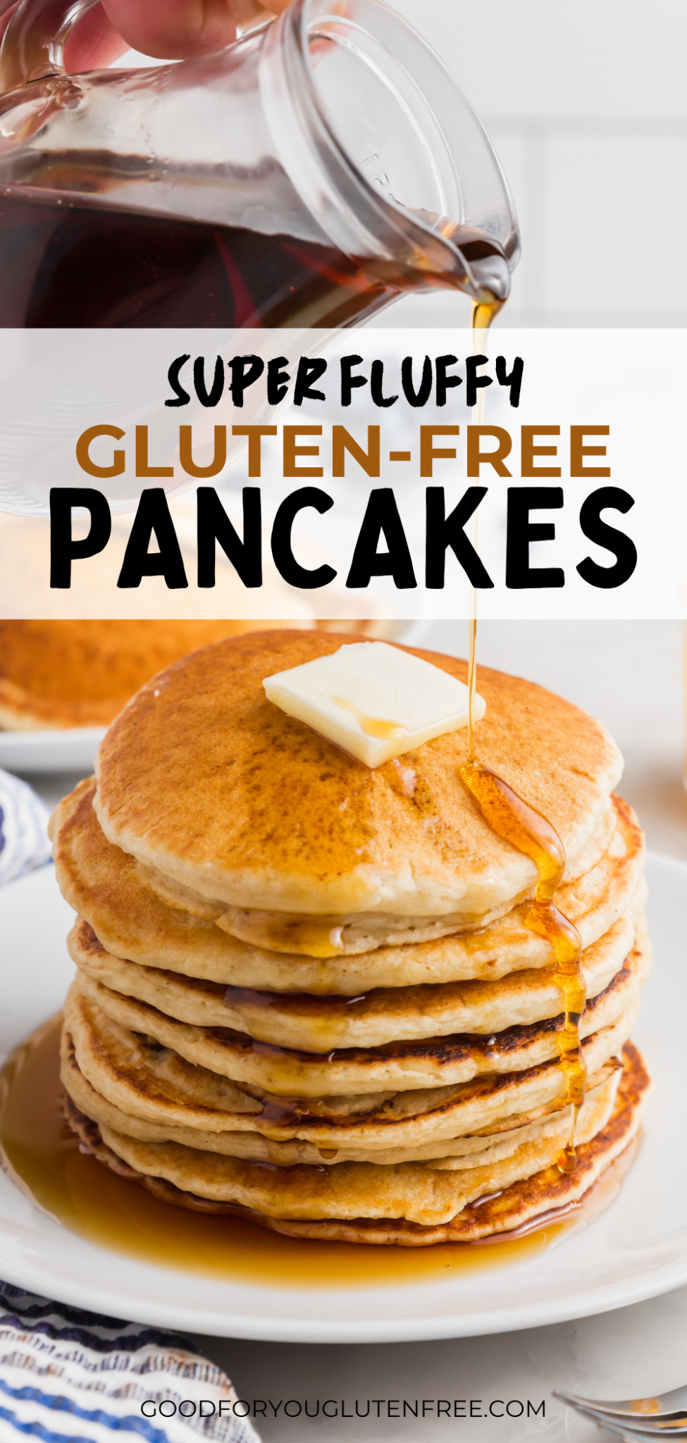 No-Fail Gluten-Free Pancake Recipe + Tips for Extra Fluffy Pancakes