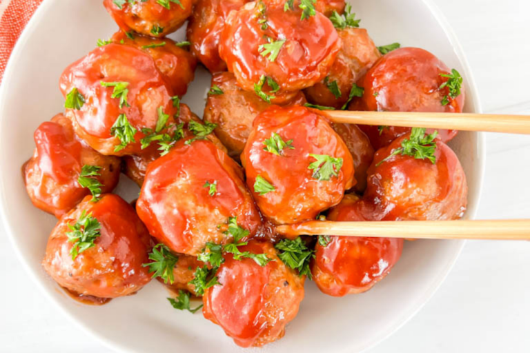 Easy Gluten-Free Sweet and Sour Turkey Meatballs - Good For You Gluten Free