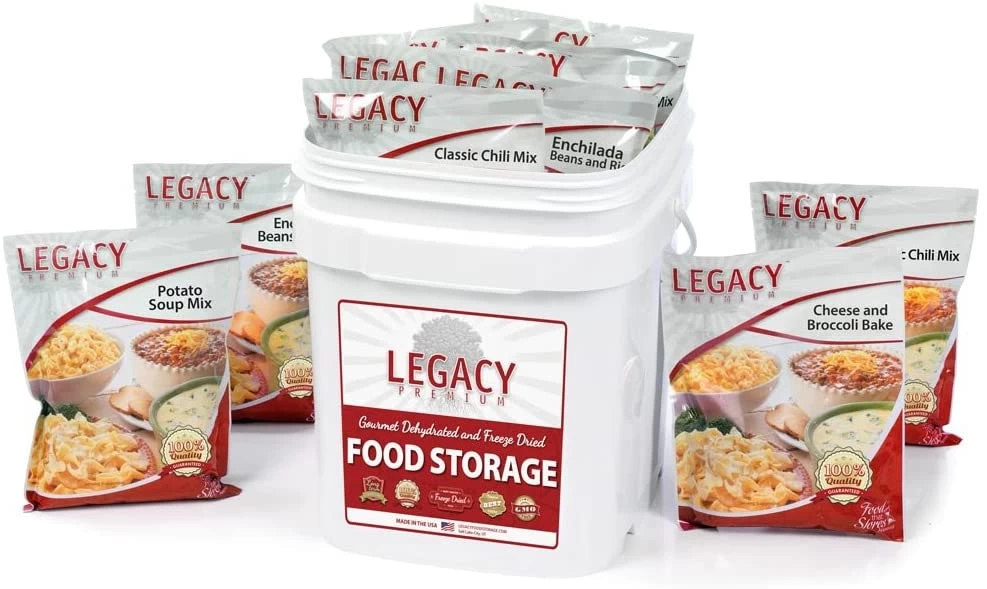 legacy food storage bucket