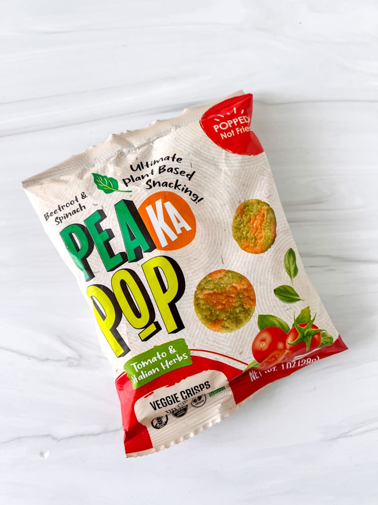 PeaKaPop's Chili Lime and Tomato & Italian Herbs Snacks